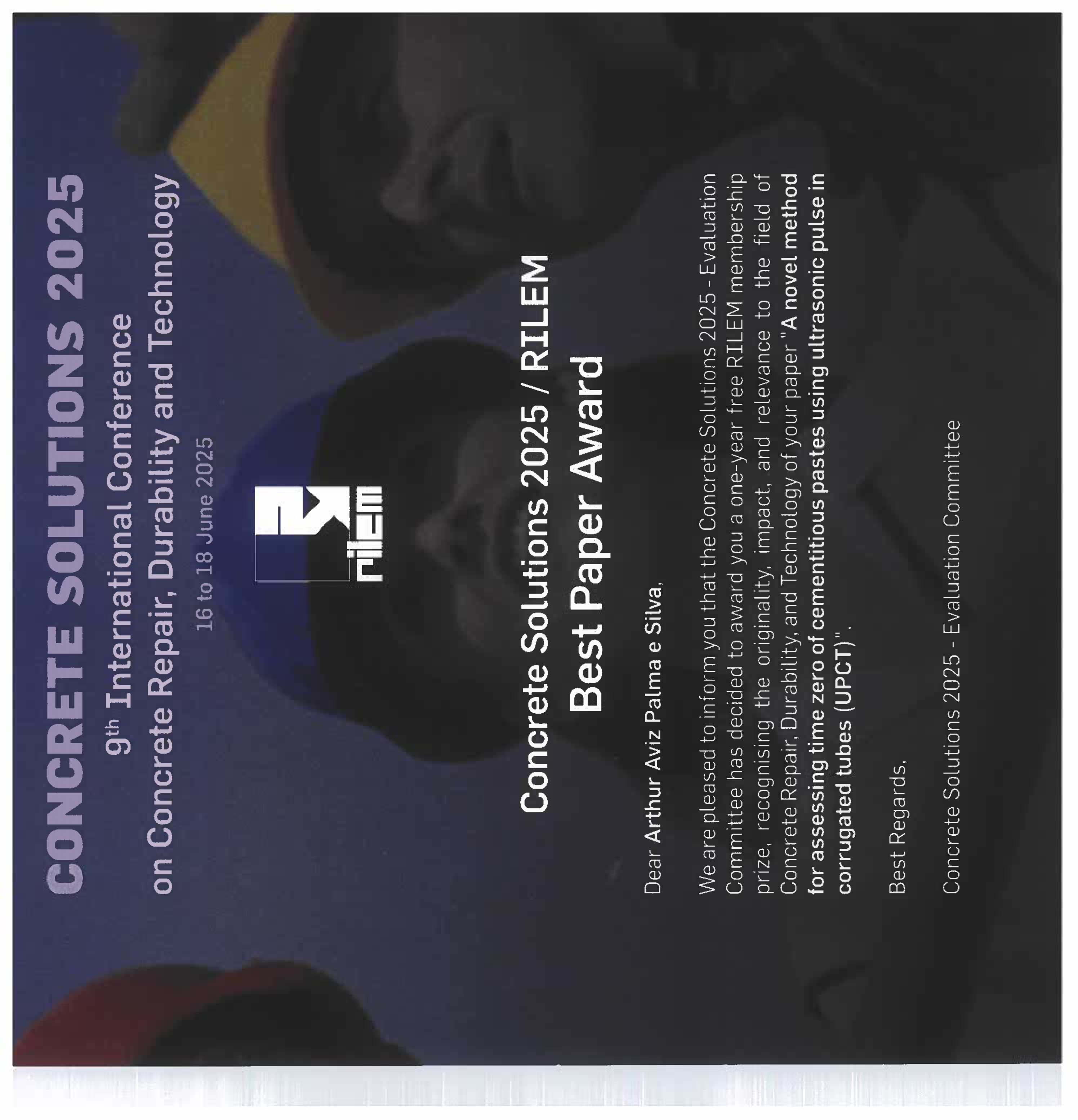 🎉 Reconhecimento Internacional para Pesquisa do PECC! 🎉