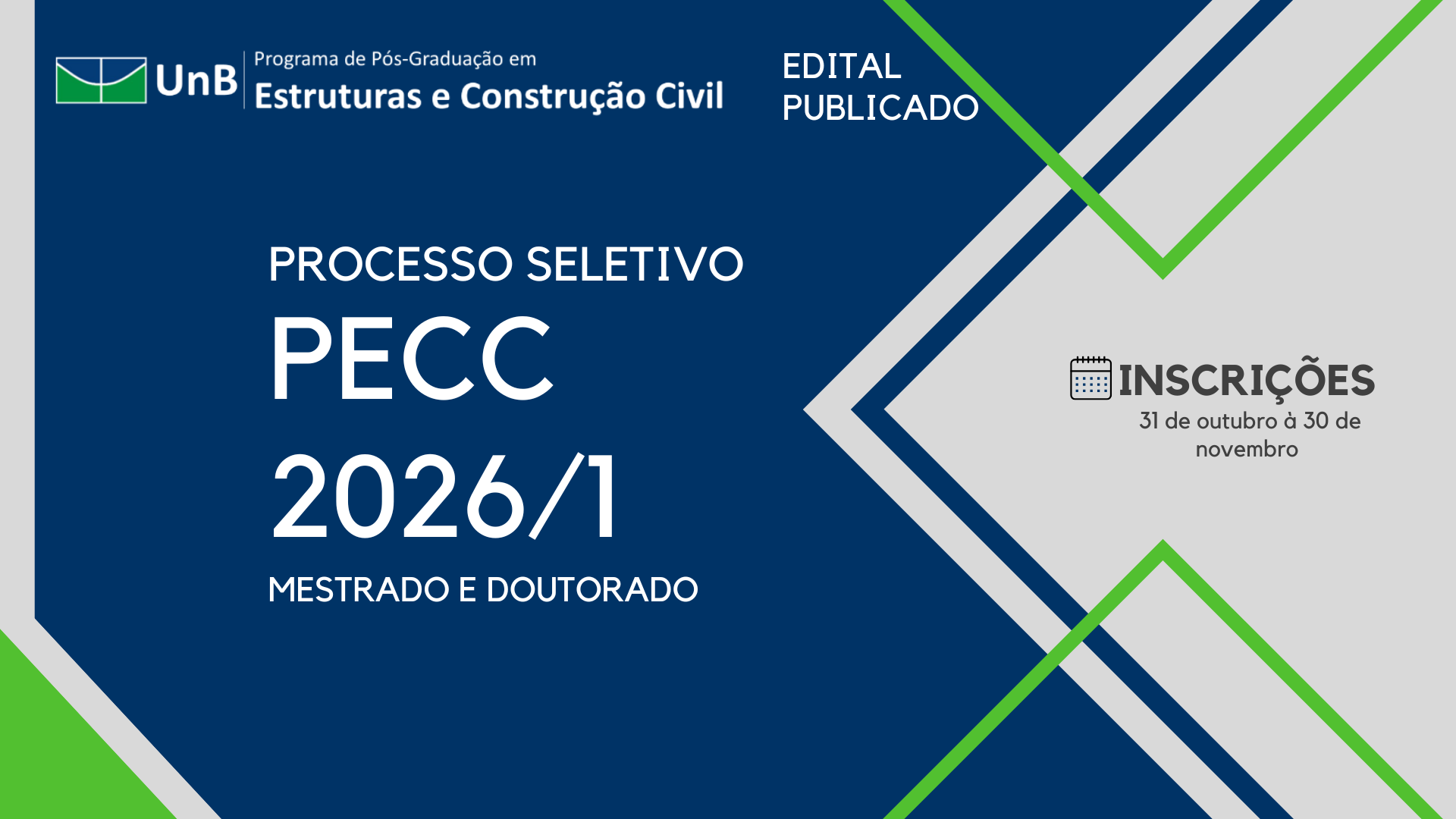 Processo Seletivo - Aluno Regular - 2026/1